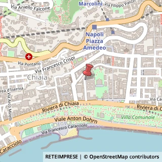 Mappa Via Rione Sirignano, 10, 80121 Napoli, Napoli (Campania)