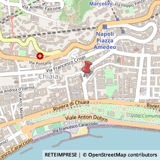 Mappa Via Giuseppe Martucci,  10, 80121 Napoli, Napoli (Campania)