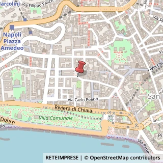 Mappa Vico Belledonne a Chiaia, 14, 80121 Napoli, Napoli (Campania)