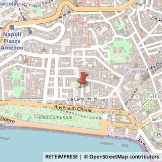 Mappa Via Giuseppe Fiorelli, 5, 80121 Napoli, Napoli (Campania)