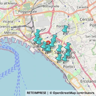 Mappa Strada Comunale Lieto, 80146 Napoli NA, Italia (1.22571)