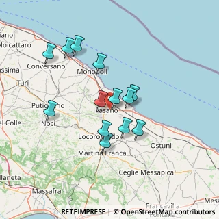 Mappa , 72015 Fasano BR, Italia (13.30769)