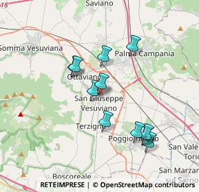 Mappa Piazza Garibaldi, 80047 San Giuseppe Vesuviano NA, Italia (3.49364)