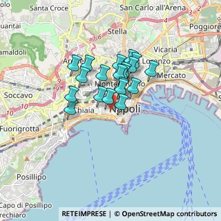 Mappa Via Gaetano Filangieri, 80131 Napoli NA, Italia (1.2655)