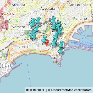 Mappa Via Gaetano Filangieri, 80131 Napoli NA, Italia (0.778)