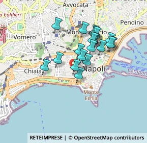 Mappa Via Gaetano Filangieri, 80131 Napoli NA, Italia (0.767)