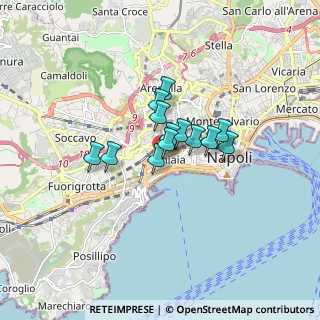 Mappa Via Michelangelo Schipa, 80132 Napoli NA, Italia (1.08692)