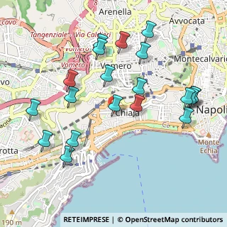 Mappa Via Michelangelo Schipa, 80132 Napoli NA, Italia (1.171)