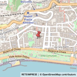Mappa Via Giovanni Bausan, 43, 80121 Napoli, Napoli (Campania)