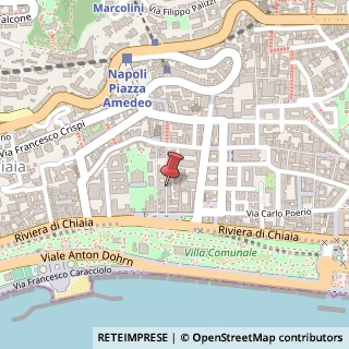 Mappa Via Giovanni Bausan,  11, 80121 Napoli, Napoli (Campania)