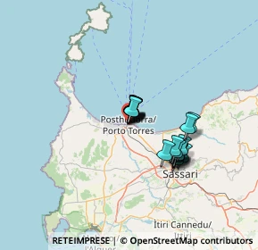 Mappa Via V. Alfieri, 07046 Porto Torres SS, Italia (9.514)