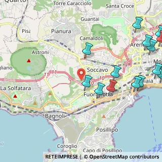 Mappa Cupa Vicinale Terracina, 80125 Napoli NA, Italia (3.23867)
