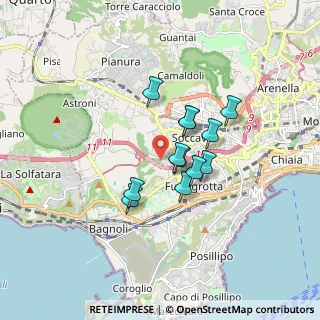 Mappa Cupa Vicinale Terracina, 80125 Napoli NA, Italia (1.29833)