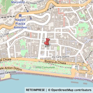 Mappa 19 Via Carducci Giosue', Napoli, NA 80121, 80121 Napoli NA, Italia, 80121 Napoli, Napoli (Campania)