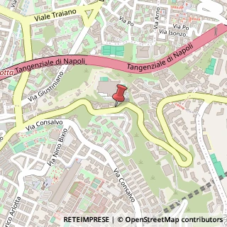 Mappa Via Michelangelo da Caravaggio, 170, 80126 Napoli, Napoli (Campania)