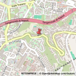 Mappa Via Michelangelo da Caravaggio, 2, 80126 Napoli, Napoli (Campania)