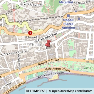 Mappa Via Campiglione, 18, 80122 Napoli, Napoli (Campania)