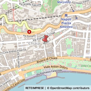 Mappa Via Campiglione, 18, 80100 Napoli, Napoli (Campania)