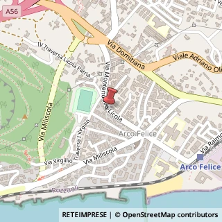 Mappa Via Montenuovo Licola Patria, 59, 80078 Pozzuoli, Napoli (Campania)