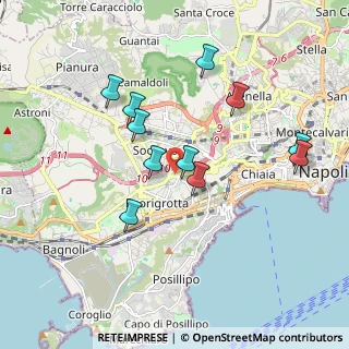 Mappa Via M. da Caravaggio, 80126 Napoli NA, Italia (1.86727)