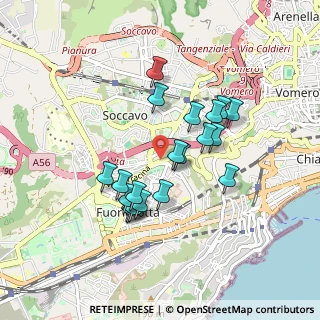 Mappa Via M. da Caravaggio, 80126 Napoli NA, Italia (0.823)