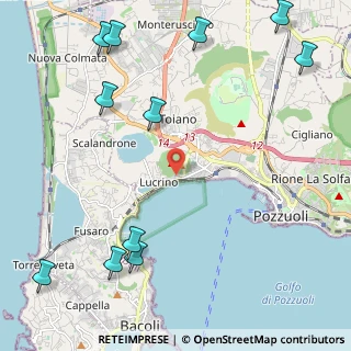 Mappa VIA MISENO 20 Lucrino, 80078 Pozzuoli NA, Italia (3.34091)