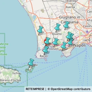 Mappa VIA MISENO 20 Lucrino, 80078 Pozzuoli NA, Italia (6.74909)