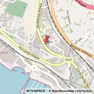Mappa Via Alfonso Artiaco, 56, 80078 Pozzuoli, Napoli (Campania)