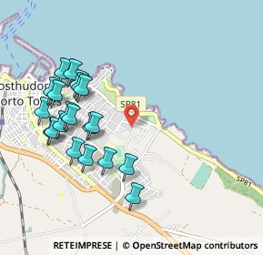 Mappa Via Dalla Chiesa, 07046 Porto Torres SS, Italia (1.1185)