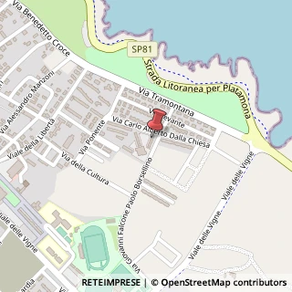Mappa Via G. Falcone - P. Borsellino, 4, 07046 Porto Torres, Sassari (Sardegna)