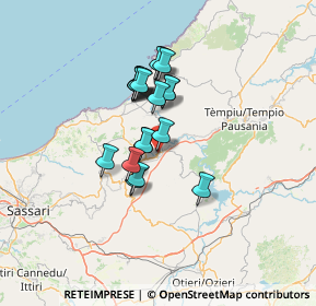 Mappa Via Enrico Toti, 07034 Perfugas SS, Italia (10.493)