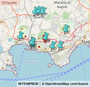 Mappa 80125 Pozzuoli NA, Italia (3.44636)