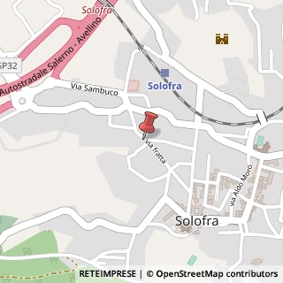 Mappa Via Fratta, 93, 83029 Solofra, Avellino (Campania)