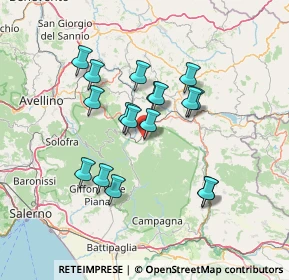 Mappa Vico Gargano, 83043 Bagnoli Irpino AV, Italia (12.74471)