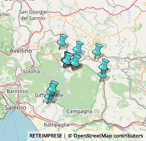 Mappa Vico Gargano, 83043 Bagnoli Irpino AV, Italia (9.01786)