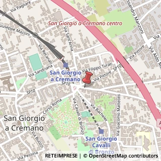 Mappa Via Don Giuseppe Morosini, 21, 80046 San Giorgio a Cremano, Napoli (Campania)