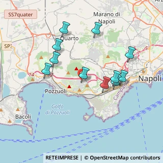Mappa Via Augusto Righi, 80078 Pozzuoli NA, Italia (3.91091)