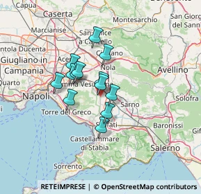 Mappa 80047 San Giuseppe Vesuviano NA, Italia (9.81538)