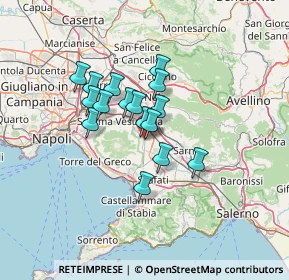Mappa 80047 San Giuseppe Vesuviano NA, Italia (10.14438)