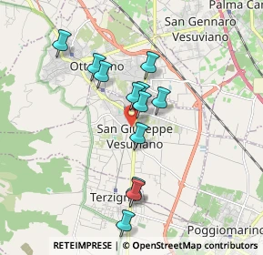 Mappa 80047 San Giuseppe Vesuviano NA, Italia (1.65917)