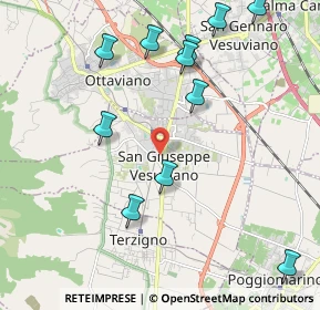 Mappa 80047 San Giuseppe Vesuviano NA, Italia (2.54273)