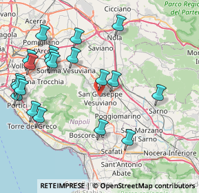 Mappa 80047 San Giuseppe Vesuviano NA, Italia (10.247)