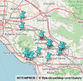 Mappa 80047 San Giuseppe Vesuviano NA, Italia (7.77462)