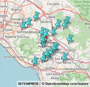 Mappa 80047 San Giuseppe Vesuviano NA, Italia (6.357)