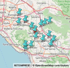 Mappa 80047 San Giuseppe Vesuviano NA, Italia (6.76118)
