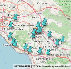 Mappa 80047 San Giuseppe Vesuviano NA, Italia (8.226)