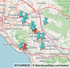 Mappa 80047 San Giuseppe Vesuviano NA, Italia (6.65909)