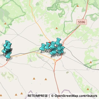 Mappa Via Udine, 70022 Altamura BA, Italia (4.815)
