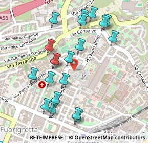 Mappa Via Floriano del Secolo, 80125 Napoli NA, Italia (0.2765)