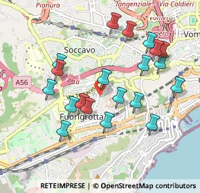 Mappa Via Floriano del Secolo, 80125 Napoli NA, Italia (1.0125)